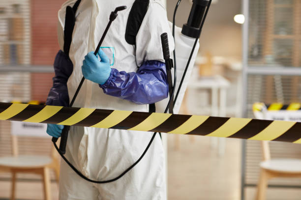 Professional Sewage Cleanup technician working in Monroeville, PA